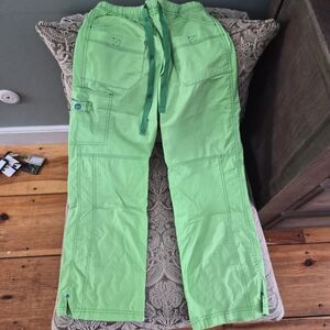Bright Green Scrub Pants